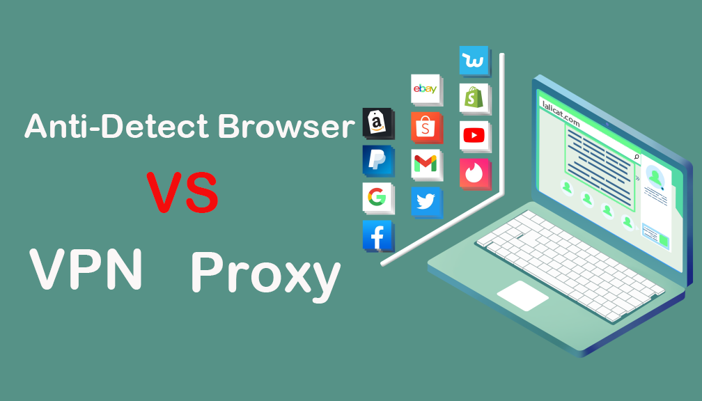 Proxy vs. VPN vs. Anti-Detect-Browser