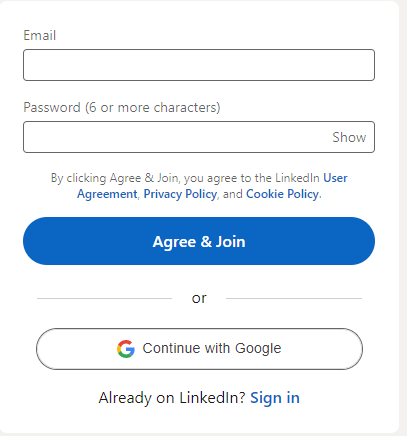 „Linkedin-E-Mail