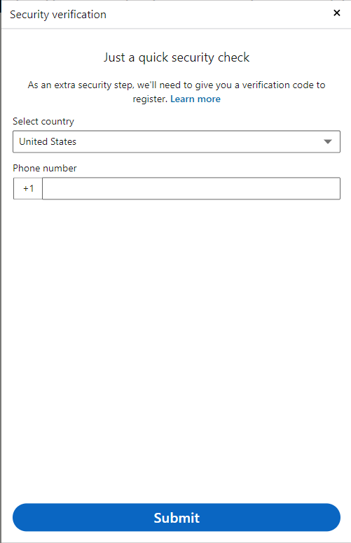 „Linkedin-Telefonnummer